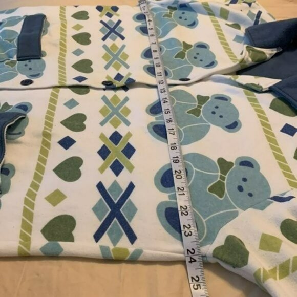 Teddy Bear Cardigan with Pockets, Cotton Blend Fleece, G. Super Edition, Medium - Picture 10 of 11